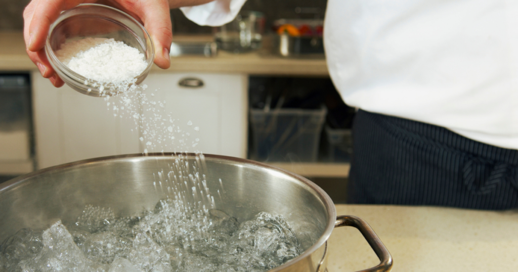 quanto sale nella pasta