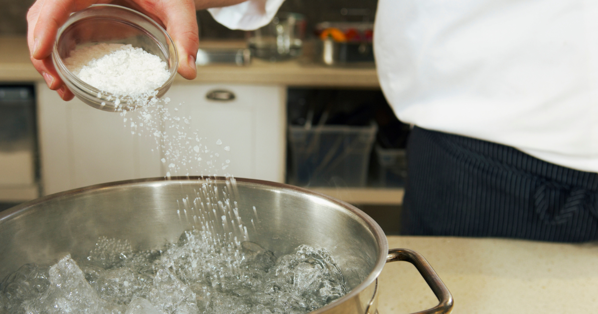 quanto sale nella pasta